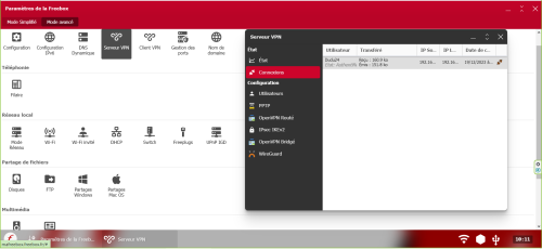 VPN sur freebox OS