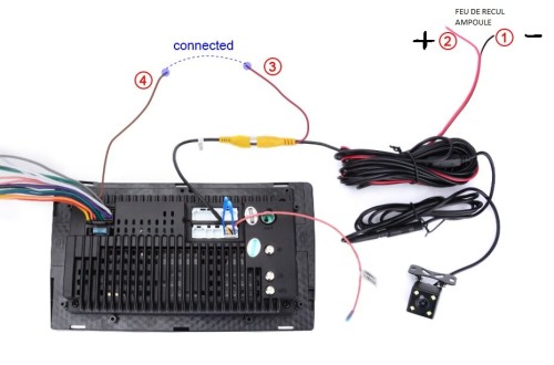 branchement camera 1